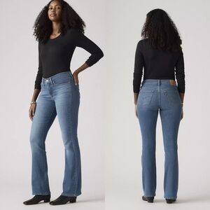 Levi 315 Shaping Bootcut Jeans Blue